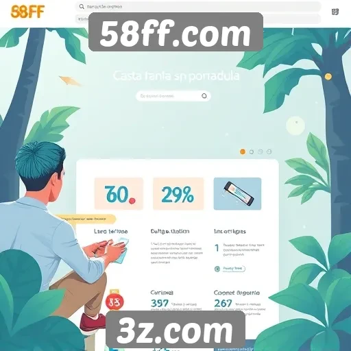 Experiência de usuário no site 58ff.com